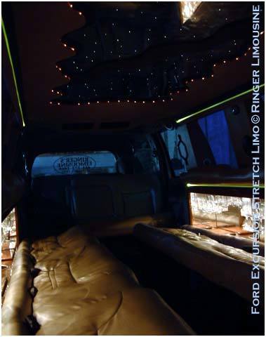 This limo is comfortable equipped to provide you a VIP door-to-door service.