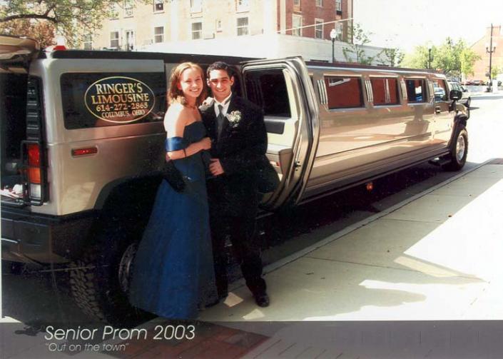 What a surprise! There is no better way to drive to your prom!